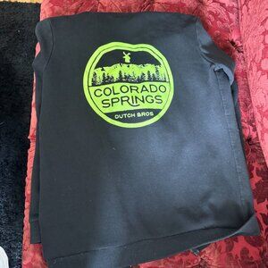 Custom Dutch Bros Colorado Springs Hoodie- L